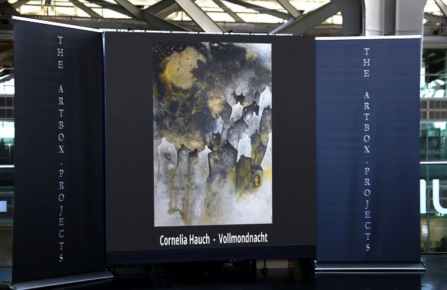 Abstrakte figurative Malerei Cornelia Hauch