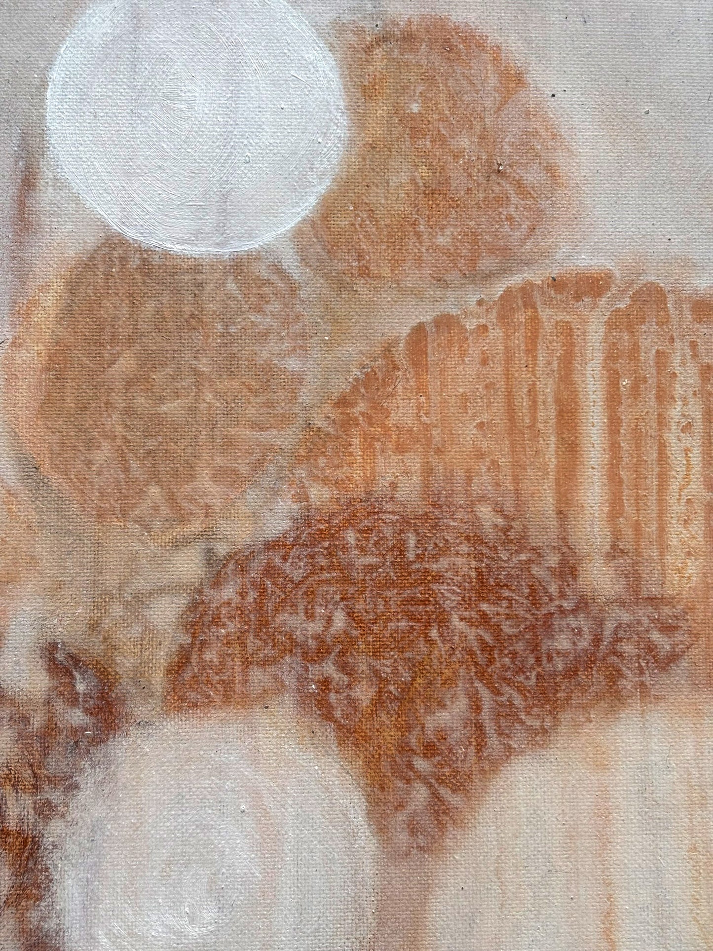 Abstraktes Originalbild über Träume & Möglichkeiten Visionen | Cornelia Hauch
