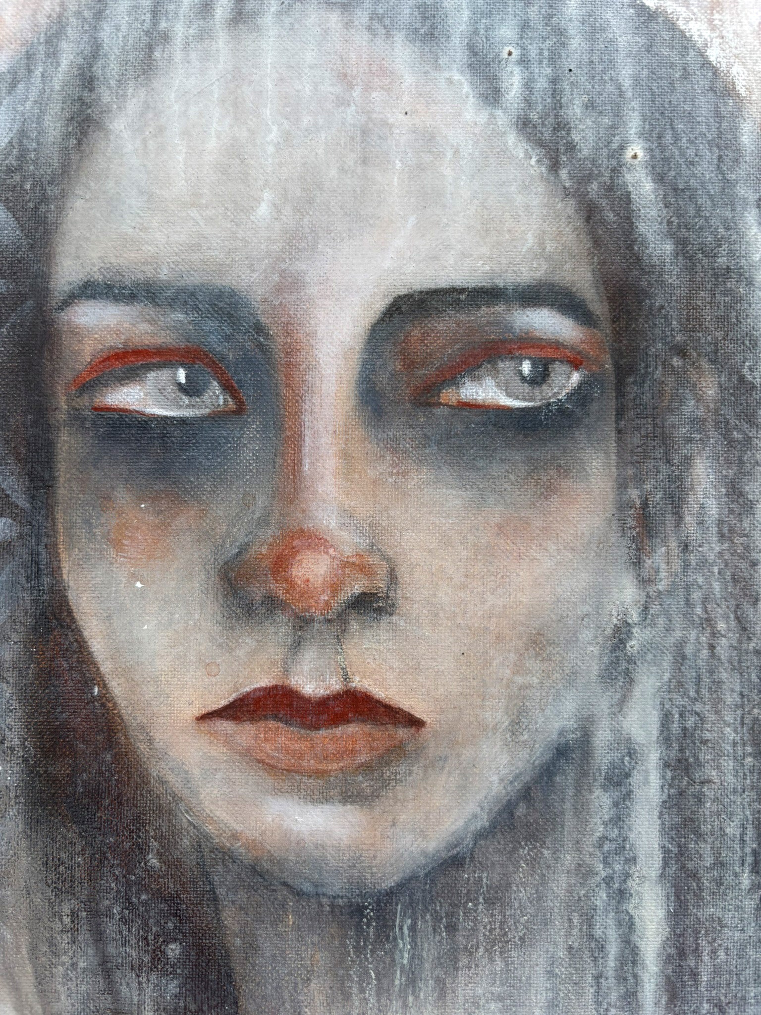 Abstraktes Kunstwerk über den Wendepunkt, an dem man beginnt, wirklich zu sehen