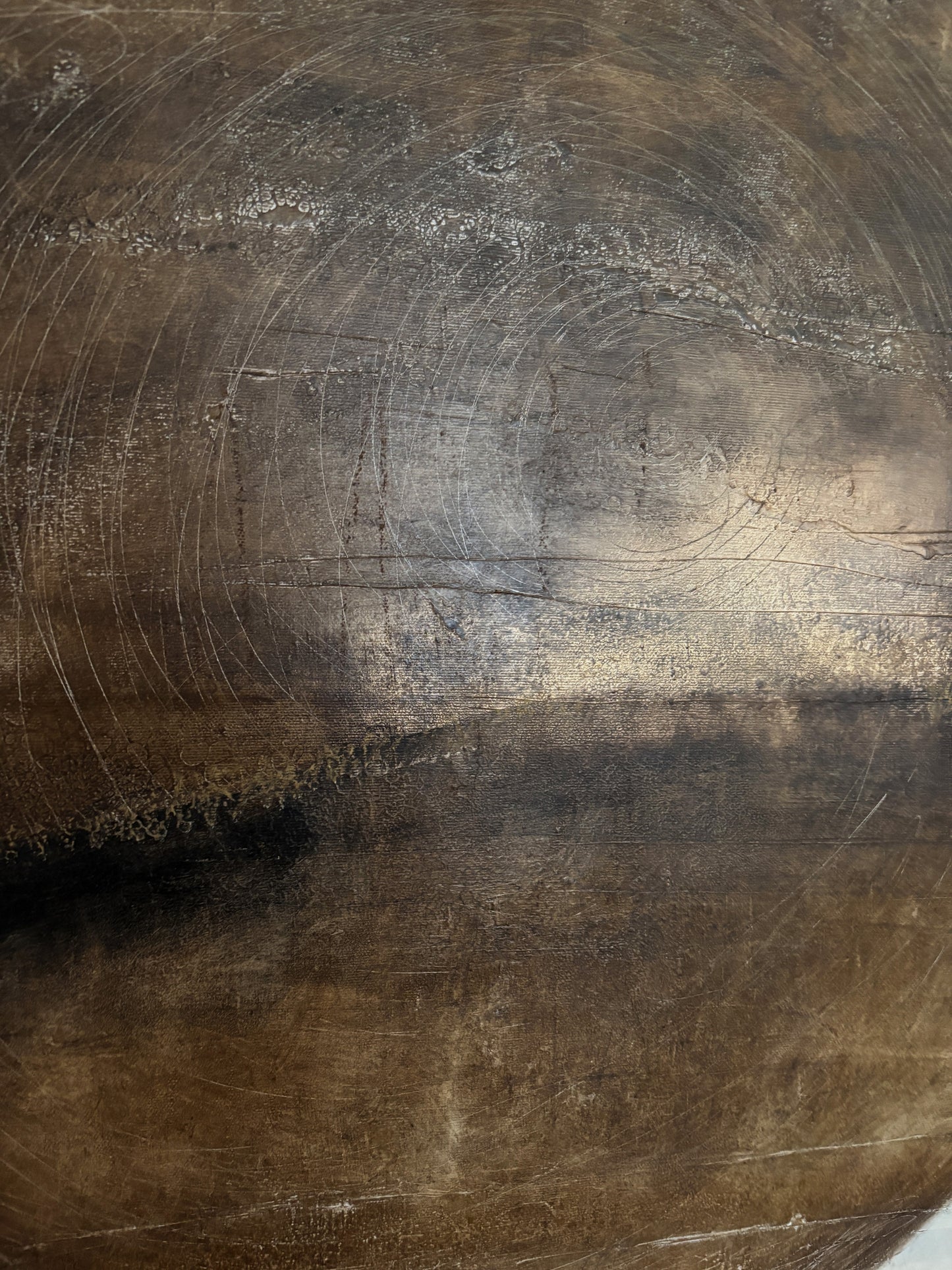 Modernes Reliefbild im Wabi-Sabi Look für organische Wohnkonzepte.